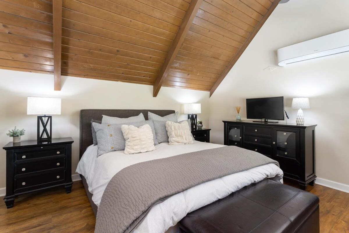 Snowflower Cabin Modern Luxe, 2 Level, 1500 Sqft, Ac, View, Dogs, Walk To Village 레이크애로우헤드 외부 사진