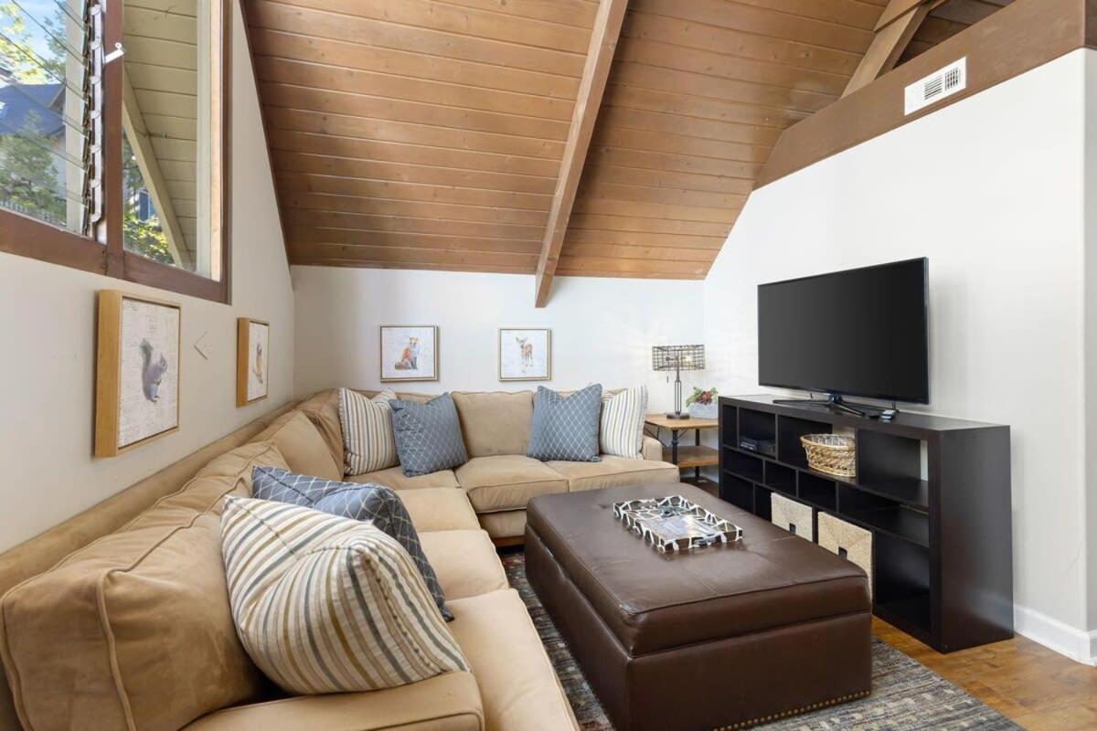 Snowflower Cabin Modern Luxe, 2 Level, 1500 Sqft, Ac, View, Dogs, Walk To Village 레이크애로우헤드 외부 사진