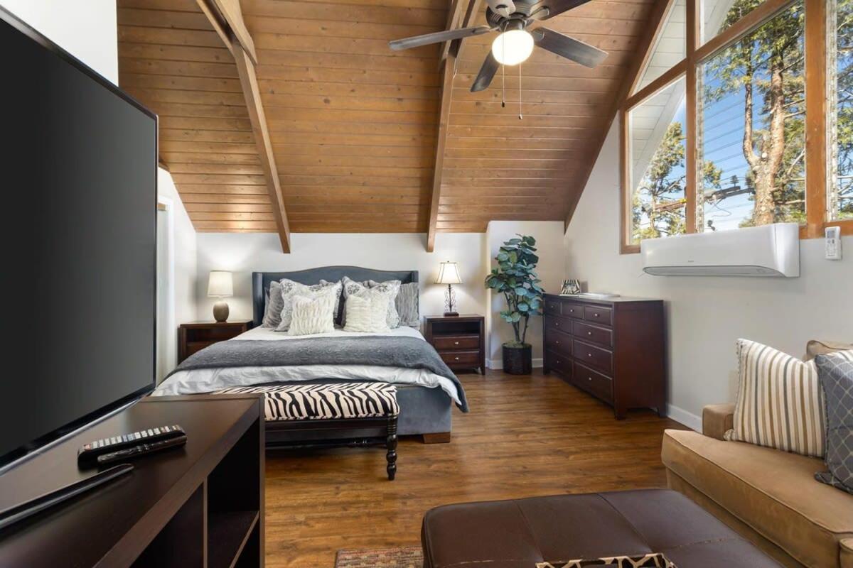 Snowflower Cabin Modern Luxe, 2 Level, 1500 Sqft, Ac, View, Dogs, Walk To Village 레이크애로우헤드 외부 사진