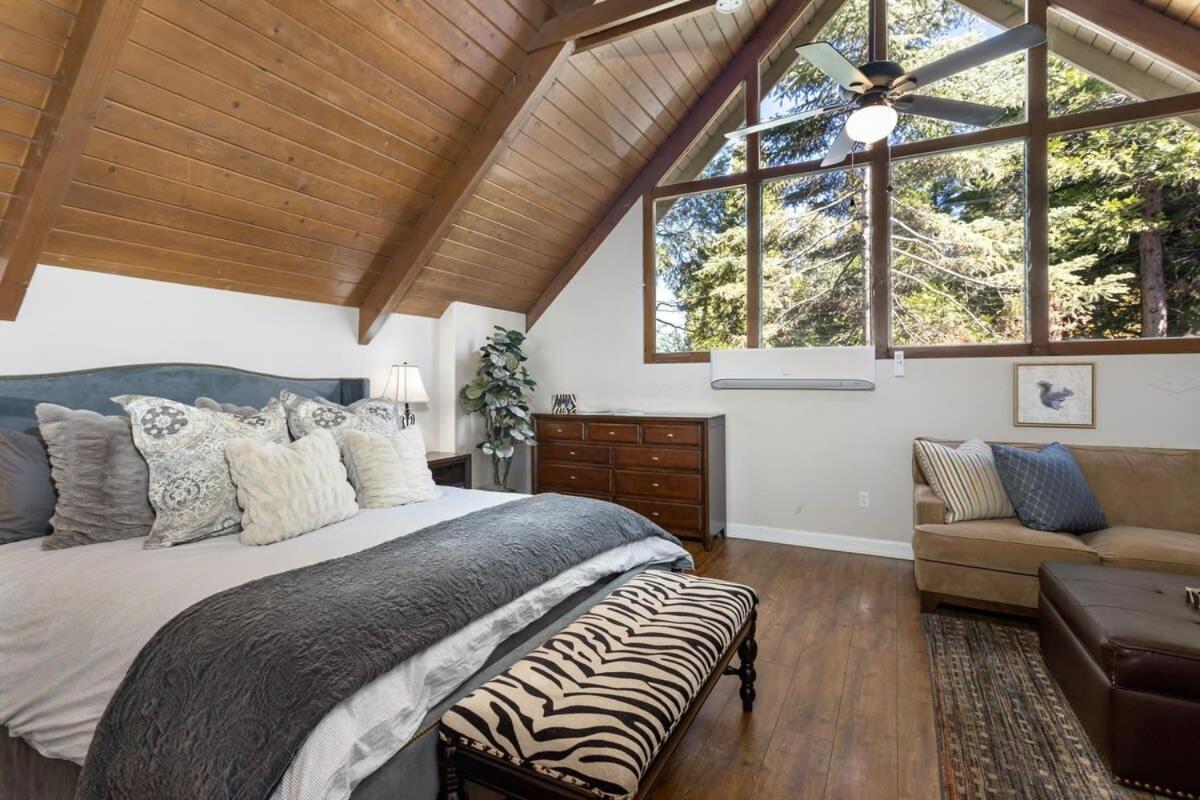 Snowflower Cabin Modern Luxe, 2 Level, 1500 Sqft, Ac, View, Dogs, Walk To Village 레이크애로우헤드 외부 사진