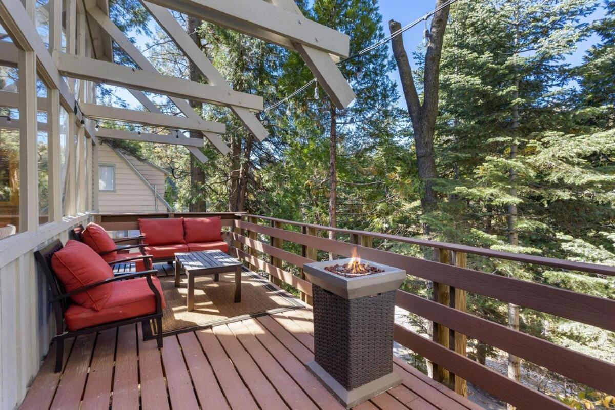 Snowflower Cabin Modern Luxe, 2 Level, 1500 Sqft, Ac, View, Dogs, Walk To Village 레이크애로우헤드 외부 사진